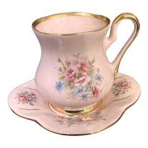 Porcelán Alager Karlovy Vary Czech Teacup Gold Rim